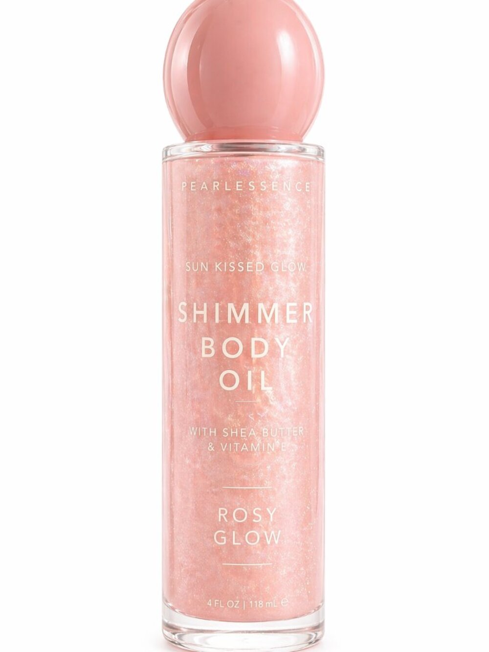 Pearlessence Sun Kissed Glow Shimmer Body Oil Rosy Glow 4 fl oz